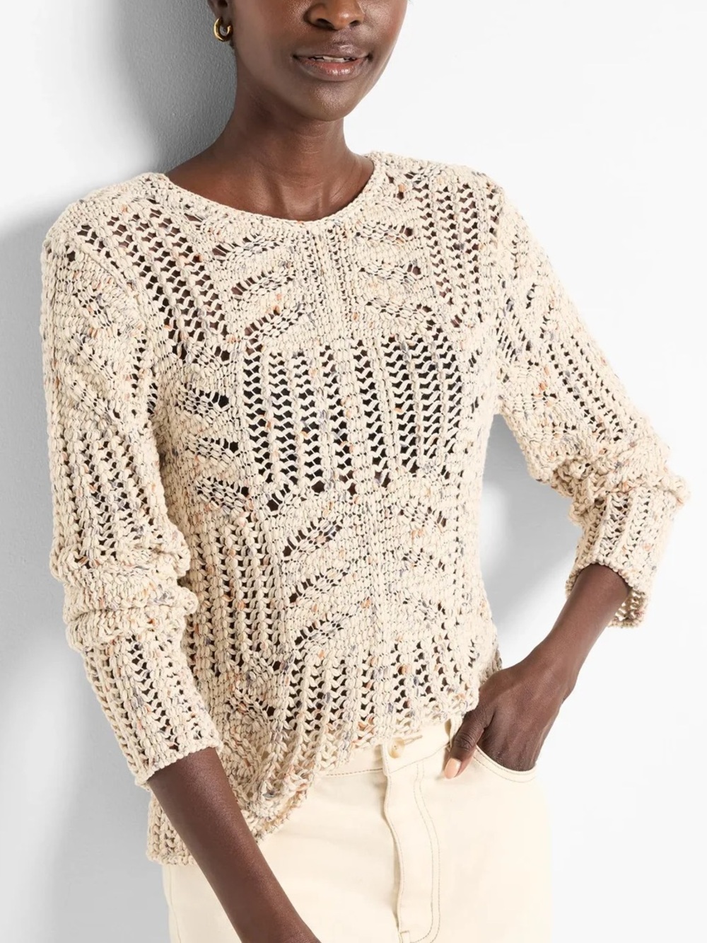 Nic+Zoe Cotton Sweater